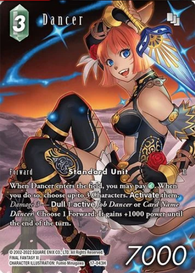 Bailarina / Dancer — Final Fantasy TCG