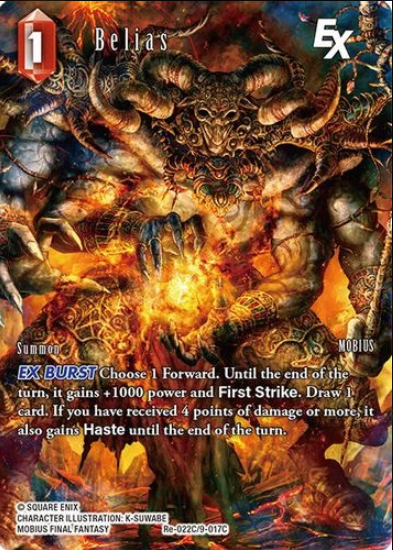 Belias — Final Fantasy TCG