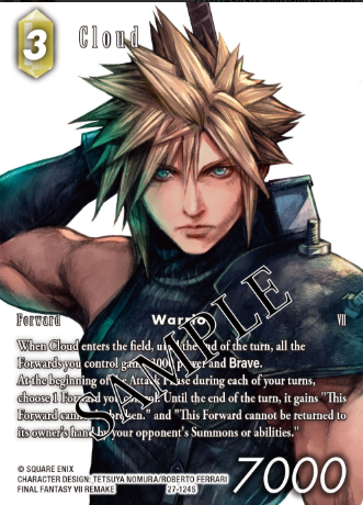 Cloud — Final Fantasy TCG