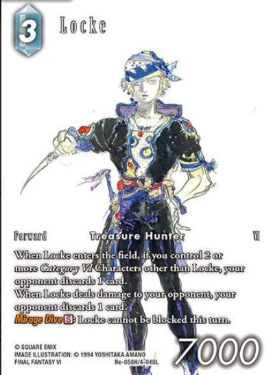 Locke — Final Fantasy TCG